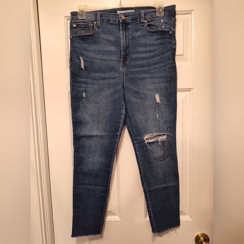 Celebrity Pink Distressed Jeans